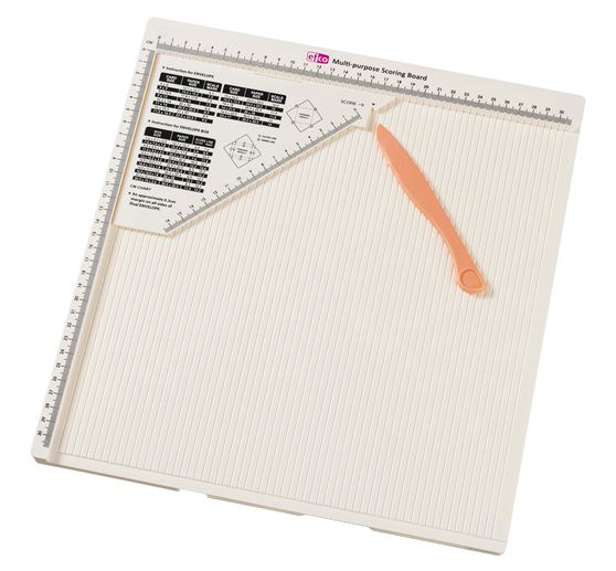 Multifunction folding board for cards envelopes and gift boxes