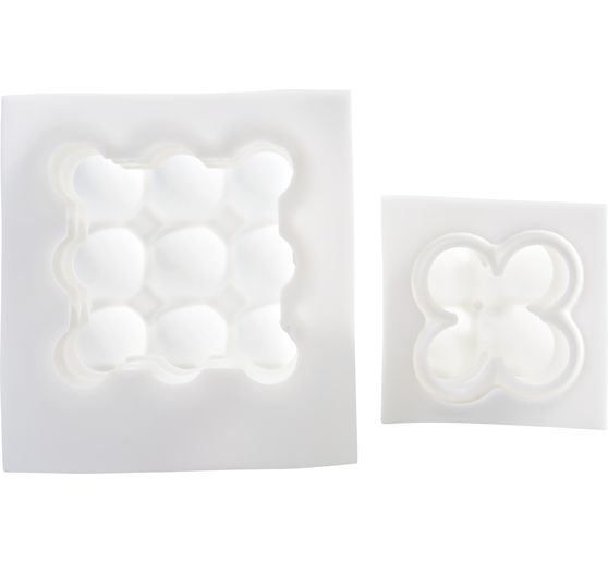 VBS 3D Silikon Kerzengießform "Bubble"