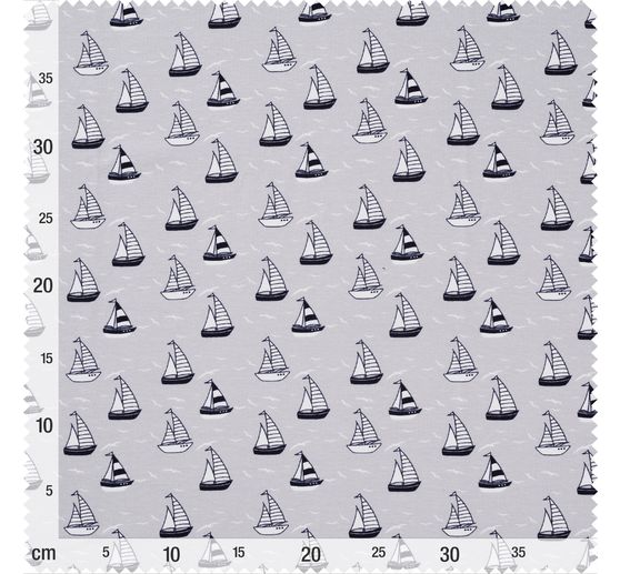 Jersey-Stoff "Segelschiffe"