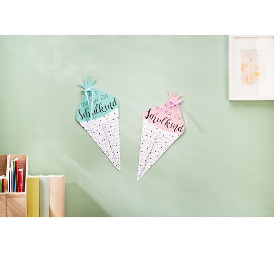 Papier cartonné à motifs « Pois vert menthe »
