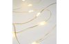 Micro LED light chain, with timer, gold colored wire, 20 LEDs