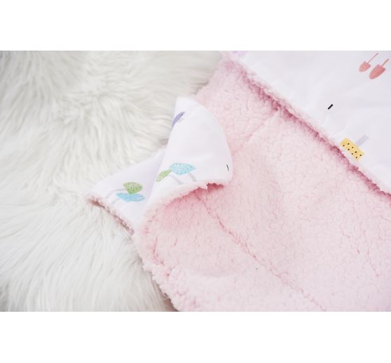 Fleece-Stoff "Lamm Rosé"