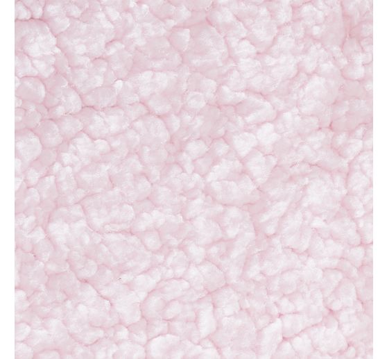 Fleece-Stoff "Lamm Rosé"