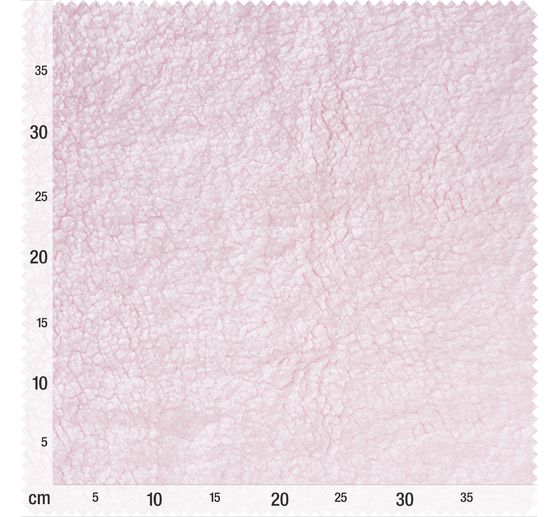 Fleece-Stoff "Lamm Rosé"