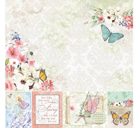 Scrapbook-Papier "Enchanted Land"