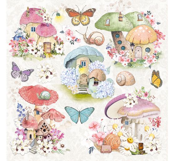 Scrapbook-Papier "Enchanted Land"