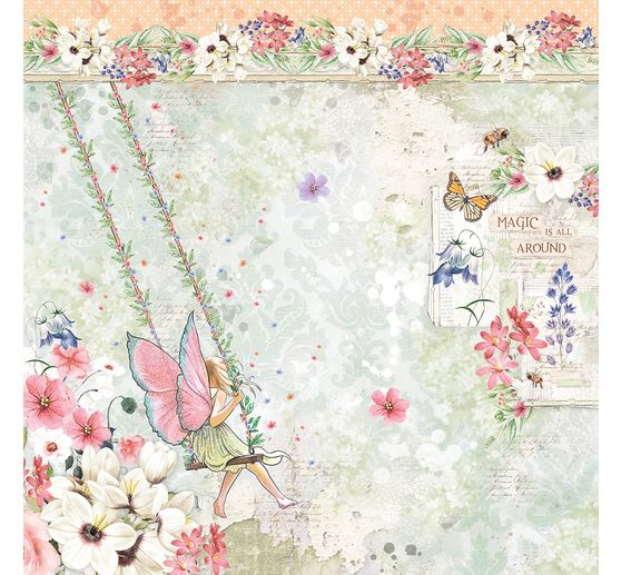 Scrapbook-Papier "Enchanted Land"