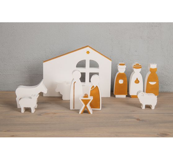 Moules en silicone « Crèche »