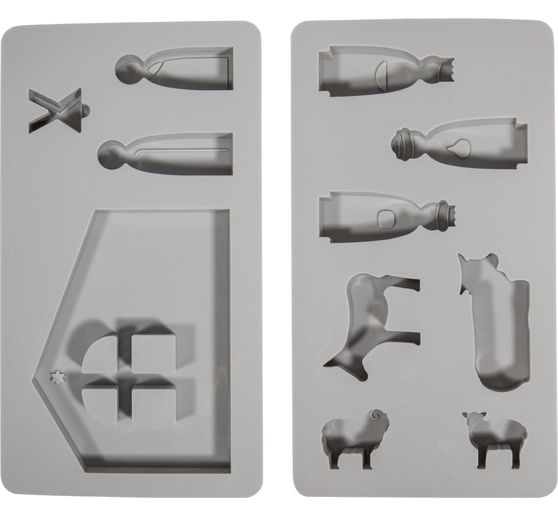 Silicone casting mould "Nativity"