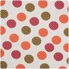 Motif fabric linen look "Zahira"