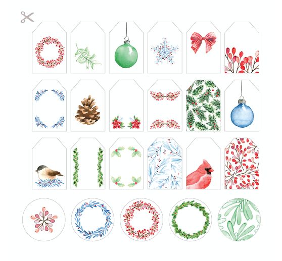 Scrapbook-Block "XMAS Berries"
