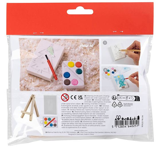 Mini-kit créatif porte de lutin « Artiste »