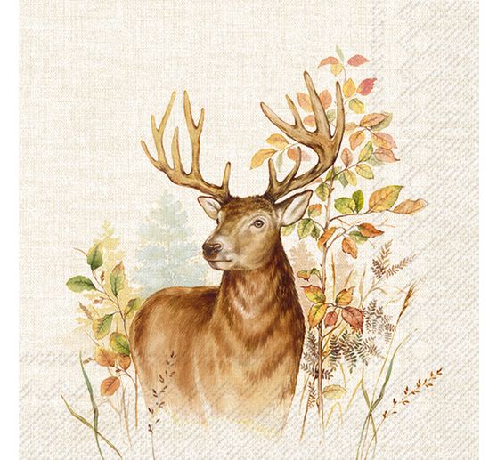 Serviette « Cerf »