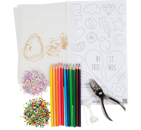 Kit créatif plastique dingue « Bijoux »