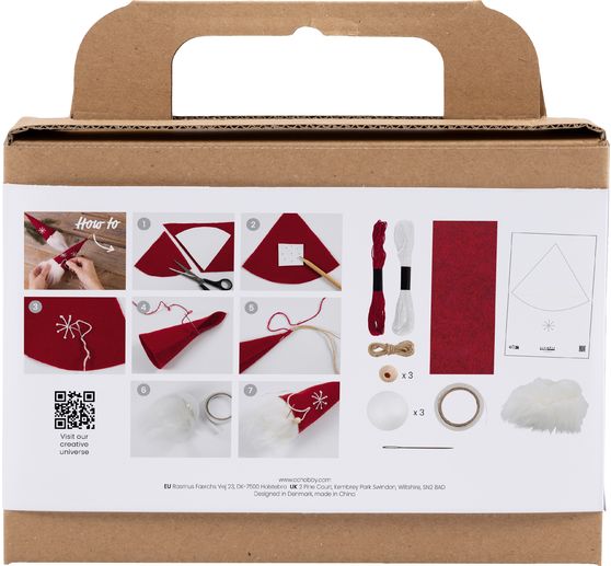 Kreativset "Skandinavischer Weihnachtszwerg"