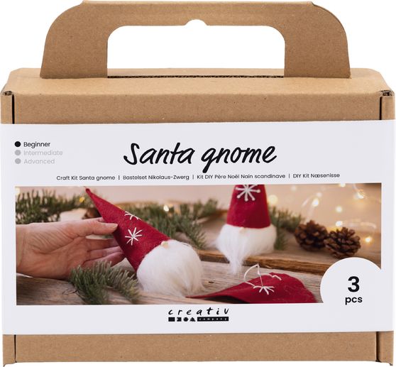 Kit créatif « Nain de Noël scandinave »