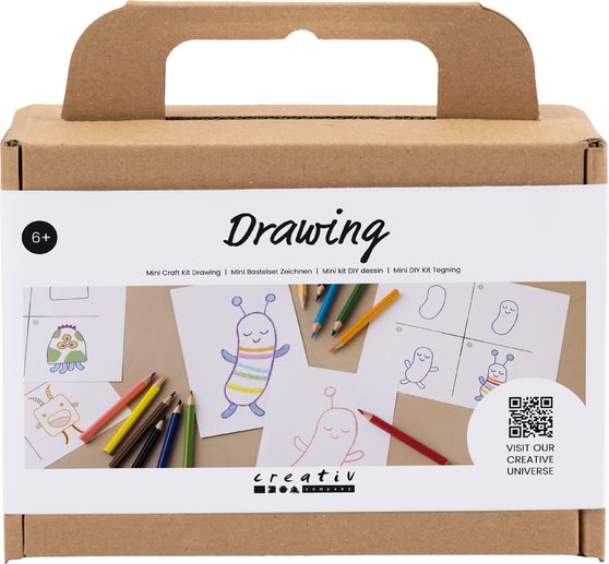 Mini-kit créatif dessin « Monstre »