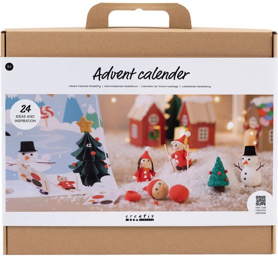 Creative set advent calendar "Modelling - Gnomes"