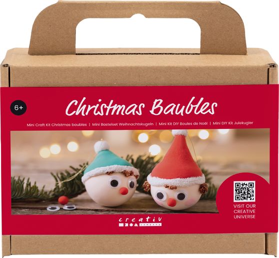 Mini-kit créatif « Boules de Noël »