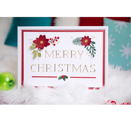 Gabarit d’estampe Sizzix Thinlits « Festive Foliage »