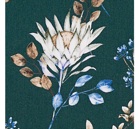 Baumwoll-Stoff "Brilliant" Bright Flowers
