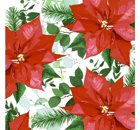 Napkin "Floral Christmas"