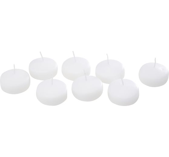 Floating store pillar candles