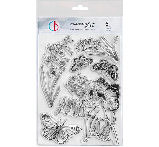 Silicone stamp "Enchanted Land", Fairy of Happiness
