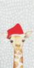 Paper handkerchiefs "Giraffe Santa"