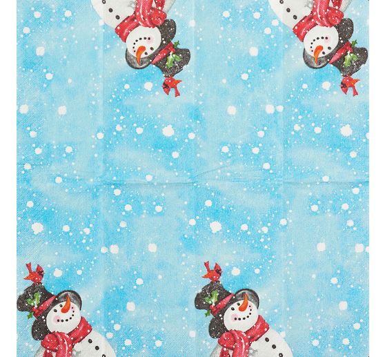 Mouchoirs en papier « Happy Snowman »