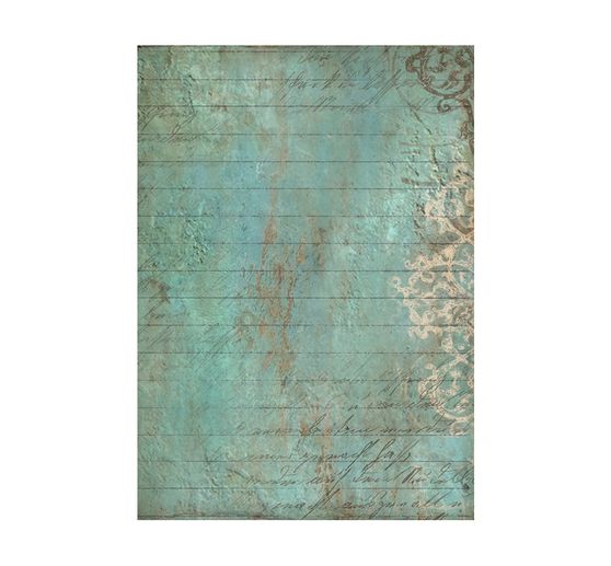 Motif straw silk Backgrounds "Around the World", set of 8