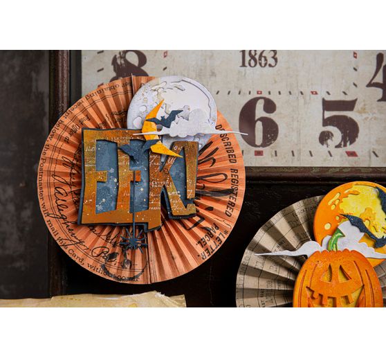 Gabarit d’estampe Sizzix Thinlits « Big Frights by Tim Holtz »