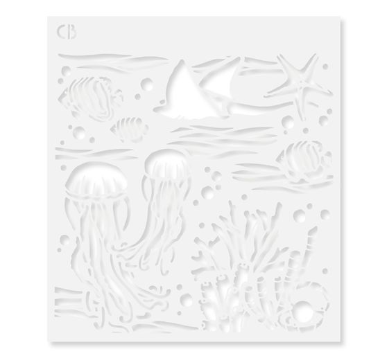 Pochoir « Underwater »