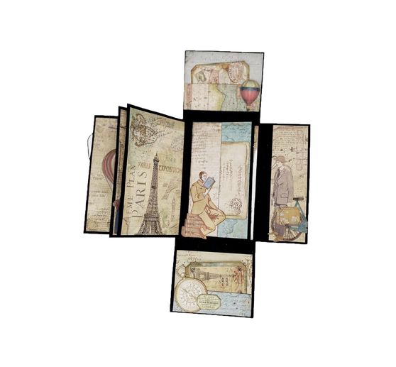 Scrapbook-Block "Around the World"