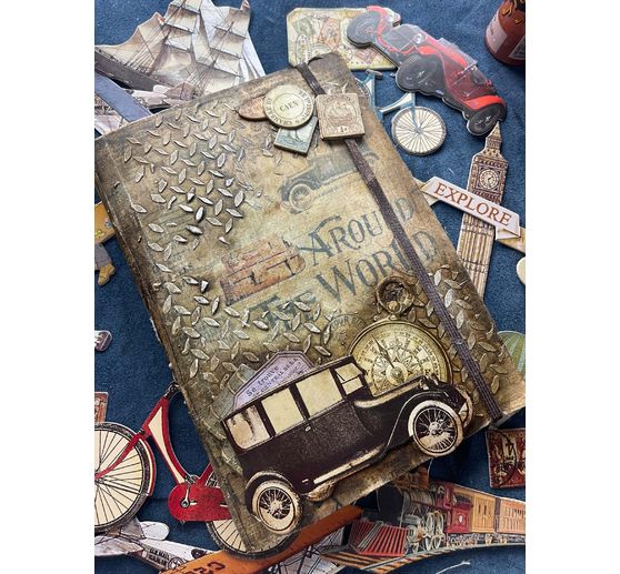 Scrapbook-Block "Around the World"