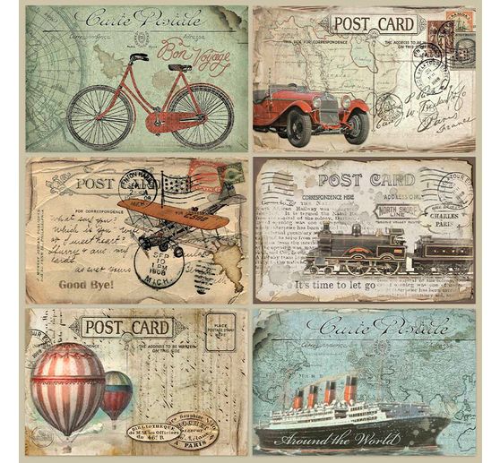 Scrapbook-Block "Around the World"