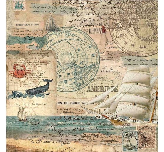 Scrapbook-Block "Around the World"