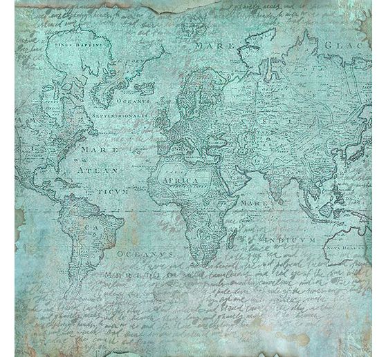 Scrapbook-Block "Around the World"
