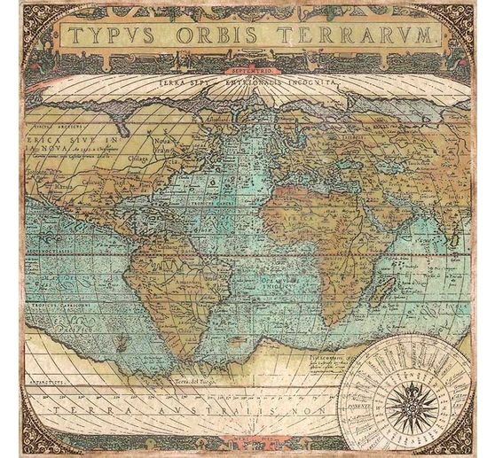Scrapbook-Block "Around the World"