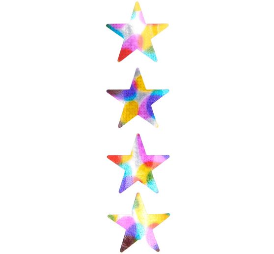 Autocollants Rainbow « Etoiles »