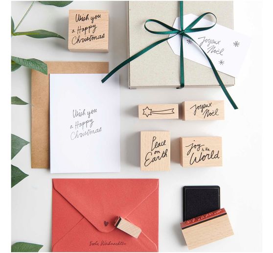 XL Stempel-Set "Joy to the World"