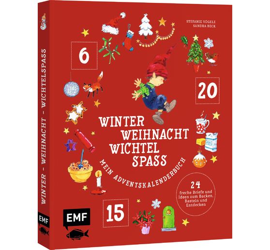 Livre « Mein Adventskalender-Buch : Winter-Weihnacht-Wichtelspaß »