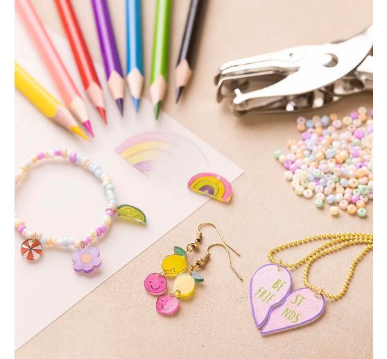 Kit créatif plastique dingue « Bijoux »