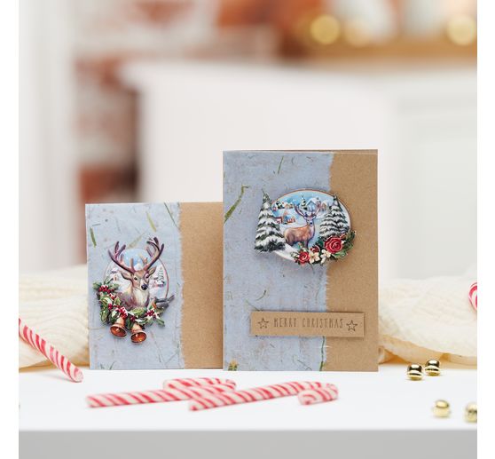 3D-Stanzbogen-Set "From Santa with love"