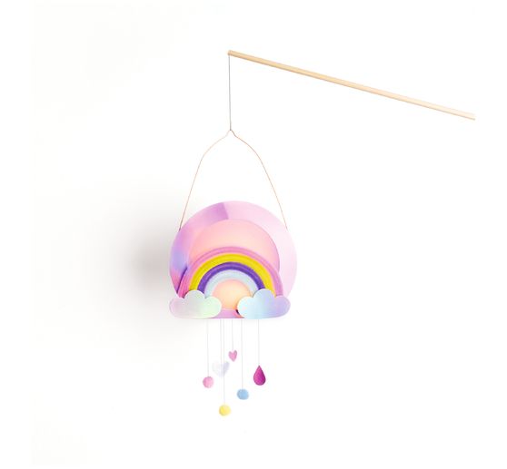 Laternen-Bastelset "Sweet Rainbow"