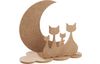 Building kit "Cats in the moon"