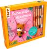 Creative set "Supersüße Häkelminis. Anleitungsbuch mit Material zum Sofort-Loslegen"