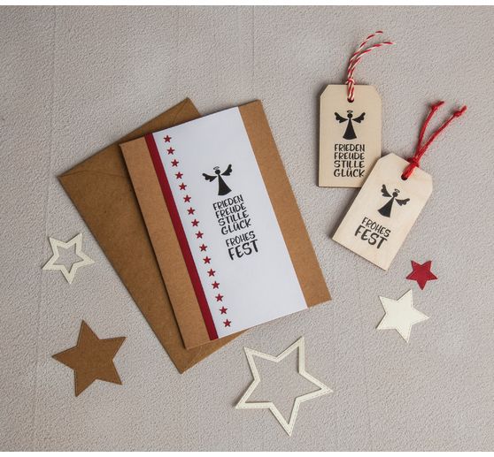 BUTTERER Stempel "Weihnachtsengel"