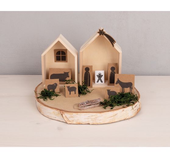 Clear Stamps "Krippe"