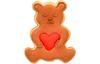 Ausstechform "Teddybär mit Herz"